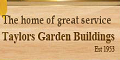 Taylors Garden Buildings cashback